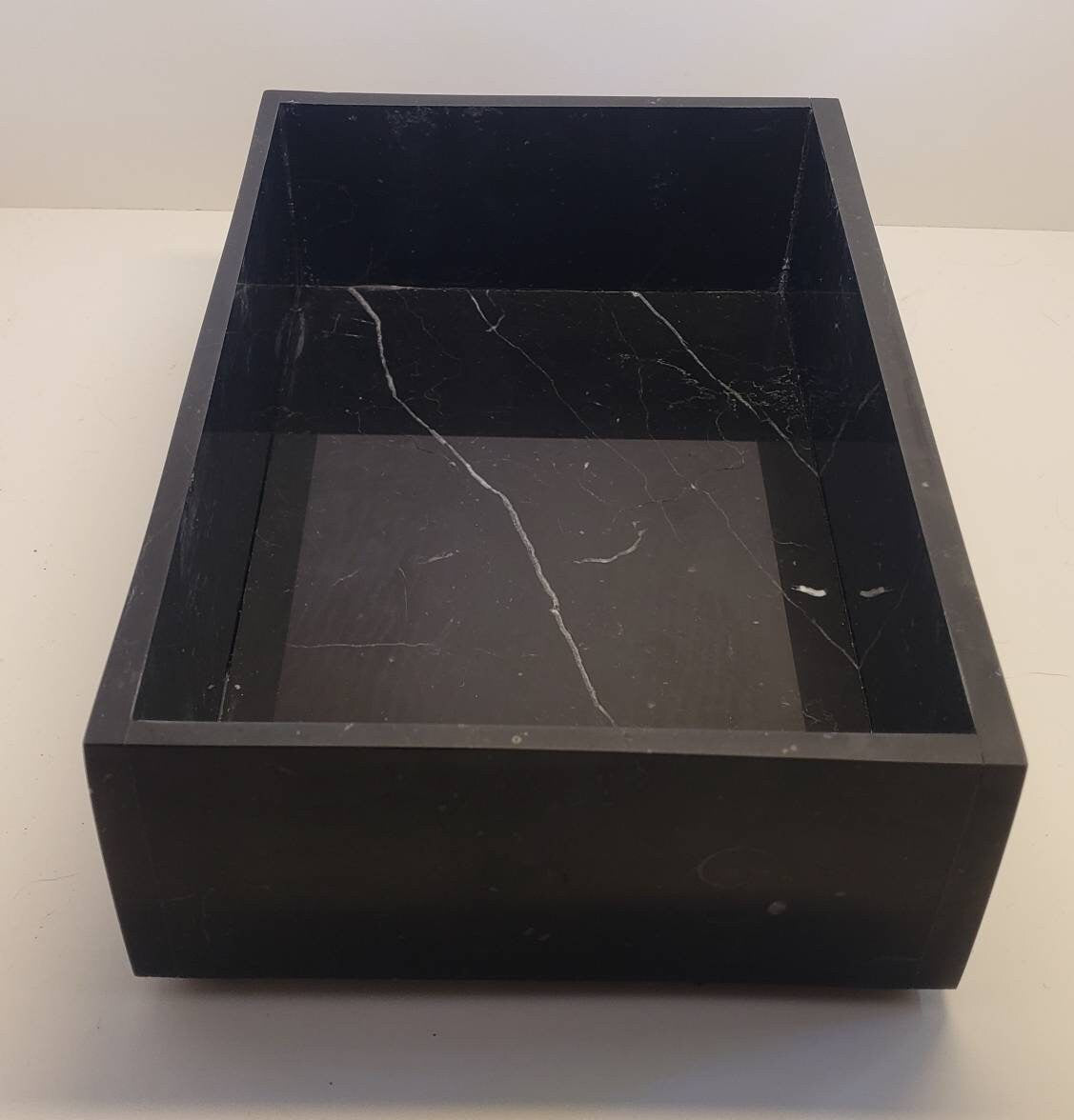 Handmade Marble Tray Available in a variety of stone types and colors Elegant storage catch-all 10"×7" height 3" Free Shipping
