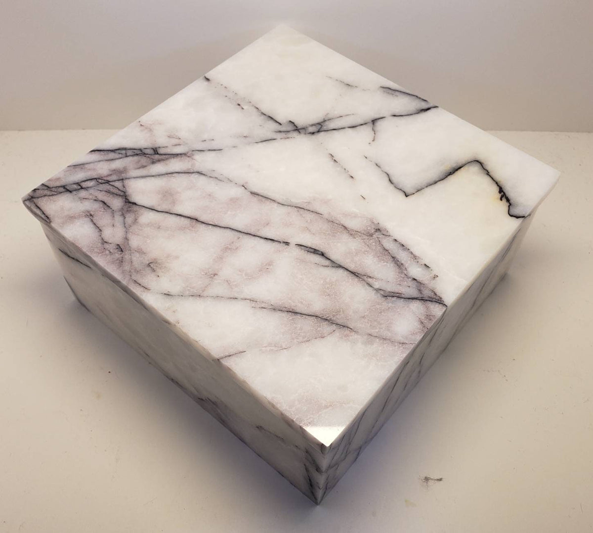 Handmade Marble Box  7 3/4"×7 3/4" height 3 5/8" Available in a variety of stone types and colors Free Shipping personalization available