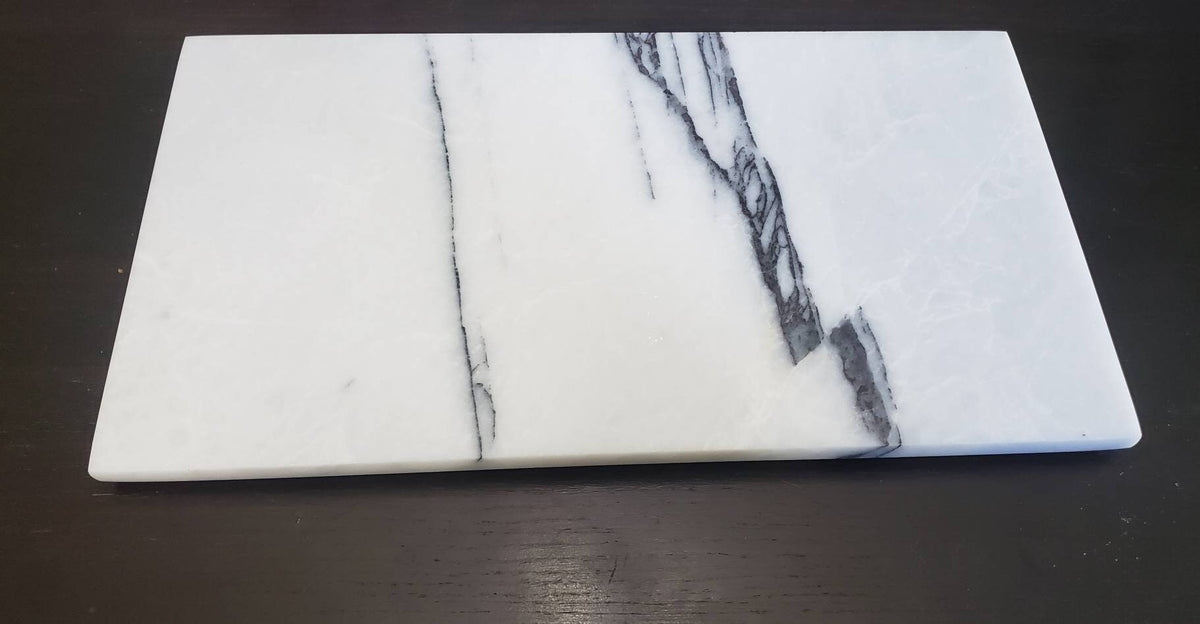 Handmade Amethyst Blue Marble Tray 16" × 9" perfect for your centerpiece or beautiful decor. Free Shipping to USA