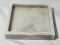 Ocean Silver Marble Tray in your choice of sizes , perfect for your nightstand, bathroom, or table decor beautiful decor.