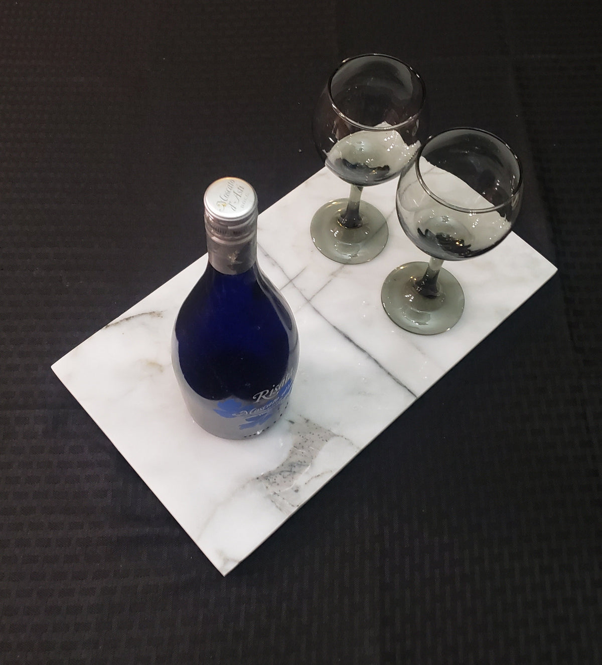 Handmade Stone Marble or Granite Tray 16" × 9" perfect for your centerpiece or beautiful decor. Free Shipping to USA