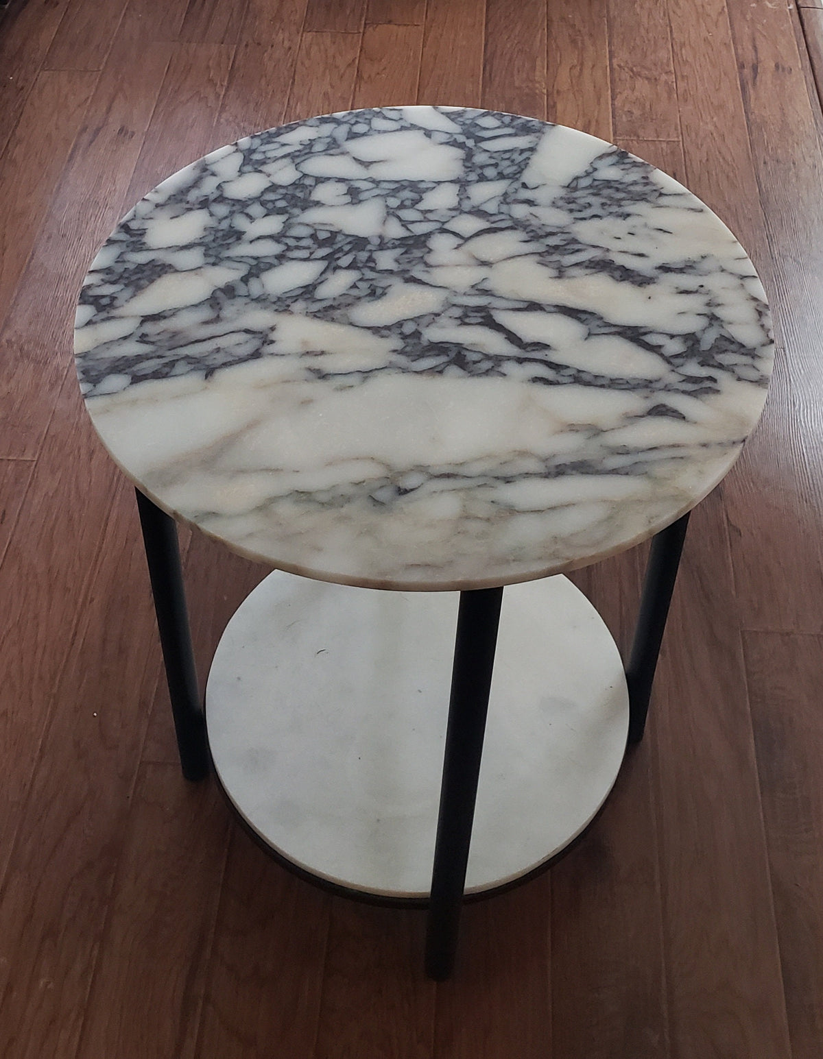 Amaretto Viola Purple Marble Circle Trivets / Tabletops / Decorative Marble Pieces in many sizes FREE SHIPPING