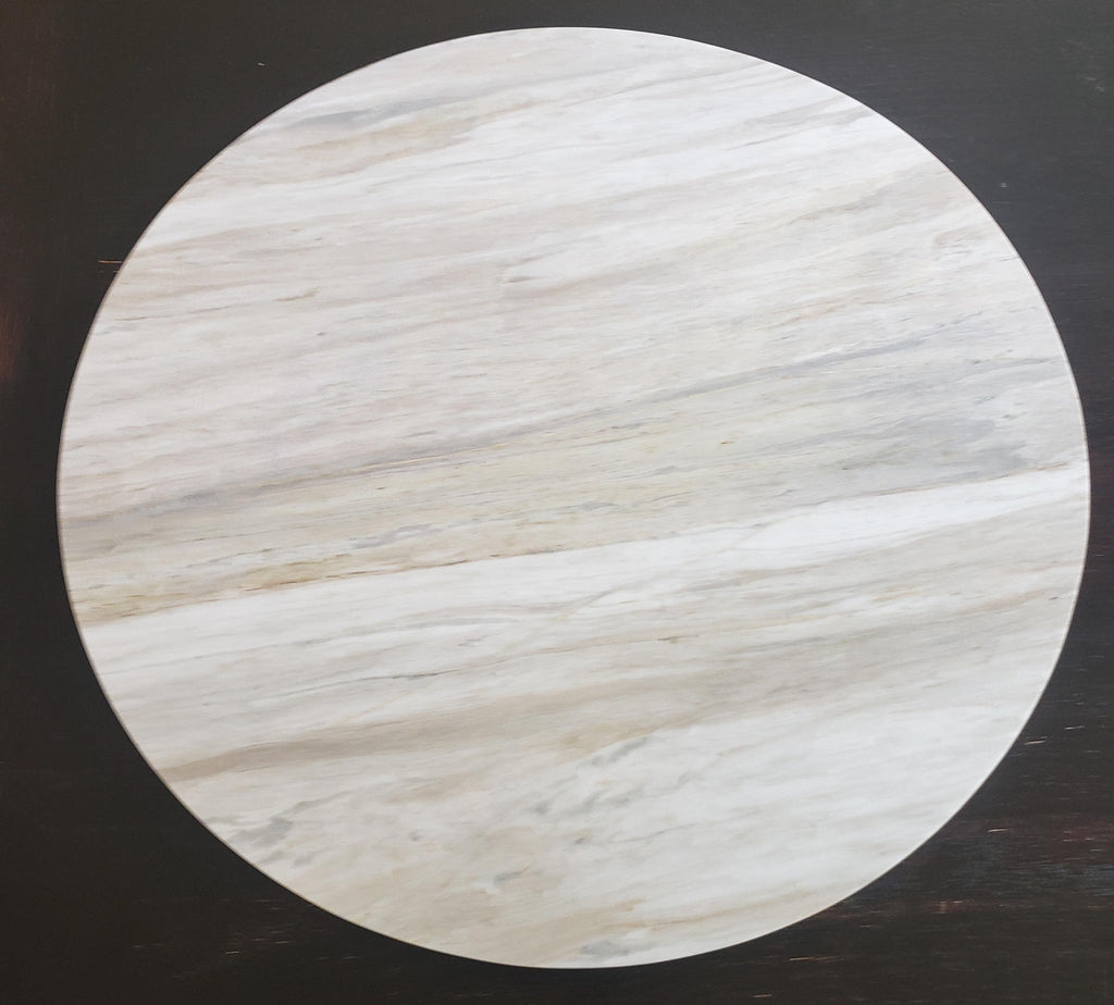 Sienna Azul Marble 1/2 inch thick circles diameter available 6" to 24"perfect for centerpiece art base. our for your elegant table top