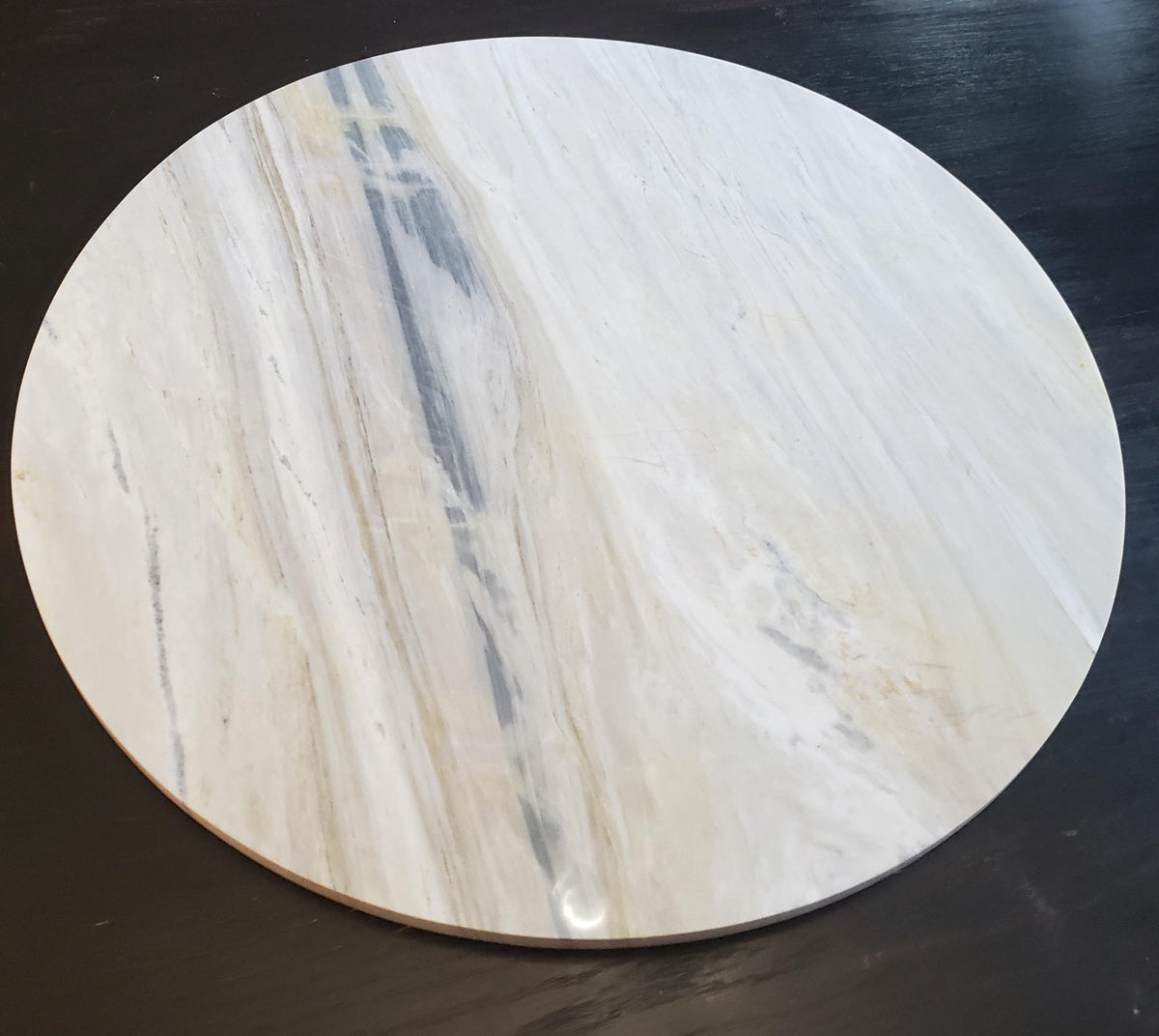 Bianco Orion Marble Circles / Tabletops / Decorative Marble Pieces in many sizes FREE SHIPPING