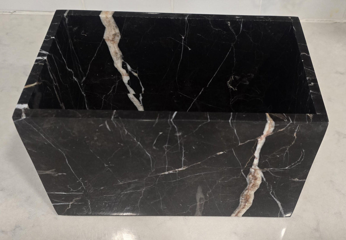 Handmade Saint Laurent Marble Box 12"×6" height 6" a beautiful keepsake that will be treasured for generations FREE SHIPPING
