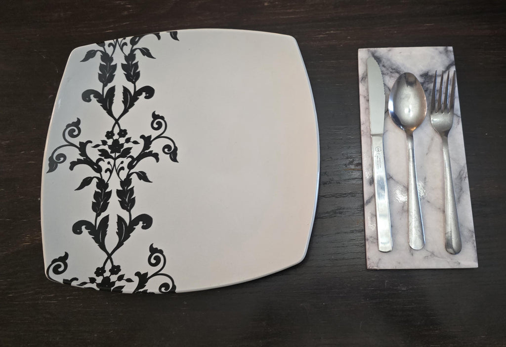 Silverware Platter(set of 4) Available in many stone types for your Silverware and elegant dinner service beautiful pieces for your flatware