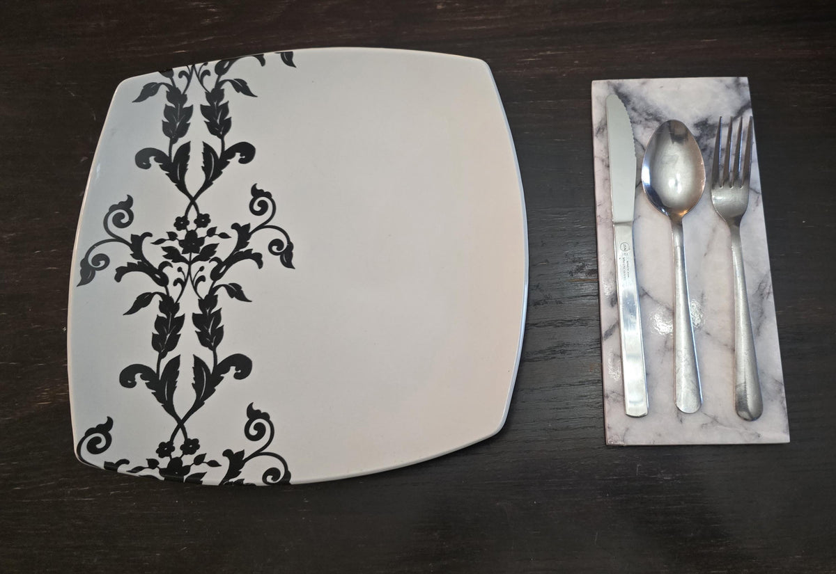 Silverware Platter(set of 4) Available in many stone types for your Silverware and elegant dinner service beautiful pieces for your flatware