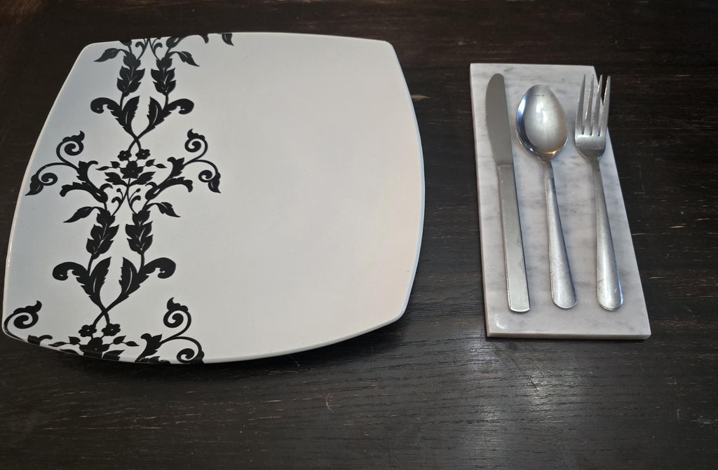 Silverware Platter(set of 4) Available in many stone types for your Silverware and elegant dinner service beautiful pieces for your flatware