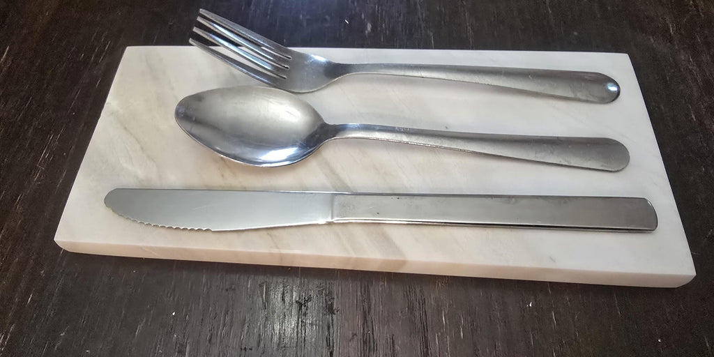Silverware Platter(set of 4) Available in many stone types for your Silverware and elegant dinner service beautiful pieces for your flatware