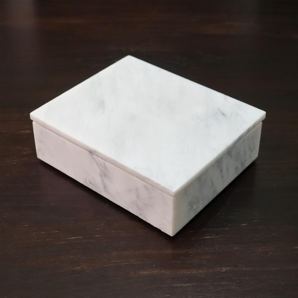 Handmade Granite / Marble Box 10 3/4"×8 3/4" height 3" available in variety of stone types and colors free shipping in The United States