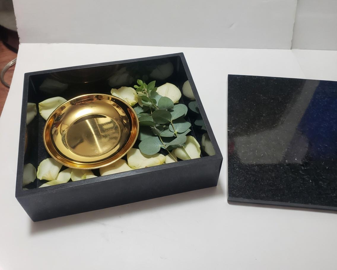Handmade Granite / Marble Box 10 3/4"×8 3/4" height 3" available in variety of stone types and colors free shipping in The United States
