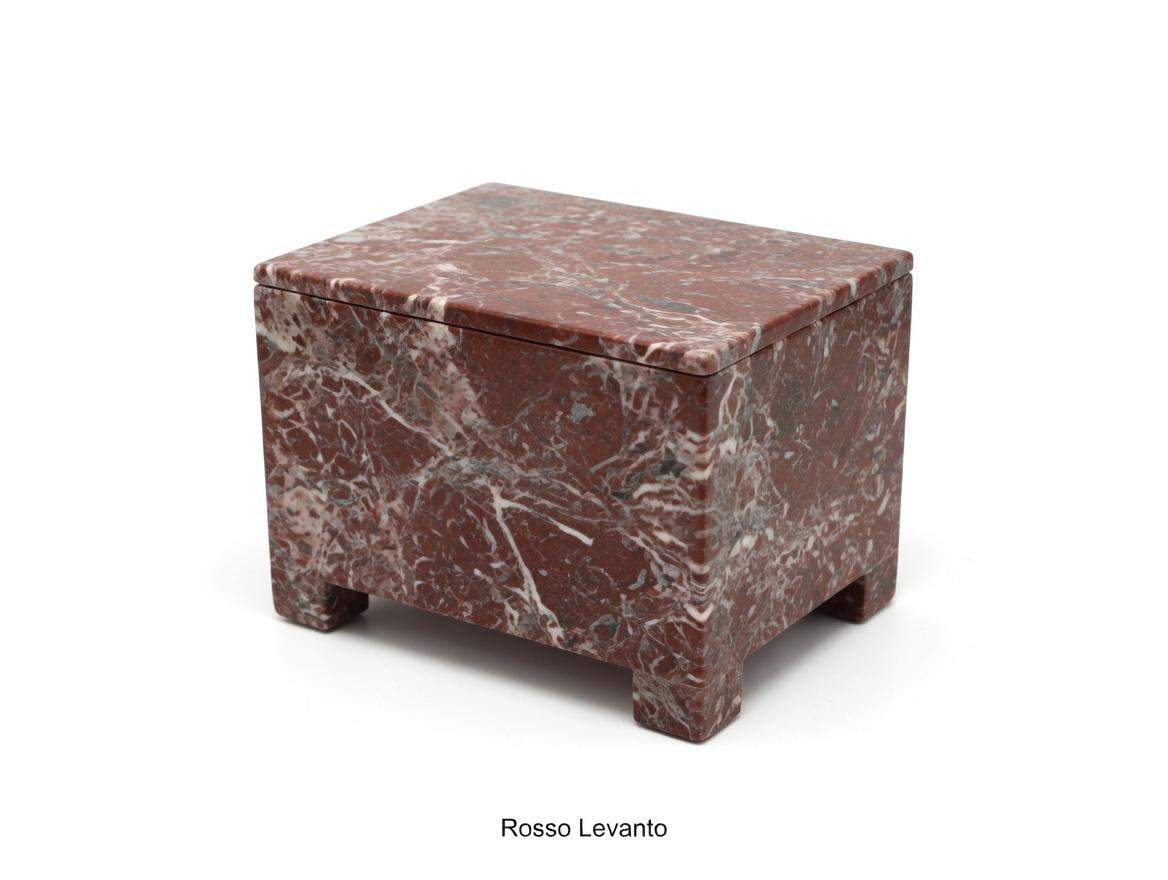 Handmade Stone Pet Urn 8 1/2" x 5 1/2" Height 6 1/2" avaliable in a variety of stone types and colors. Free Shipping.