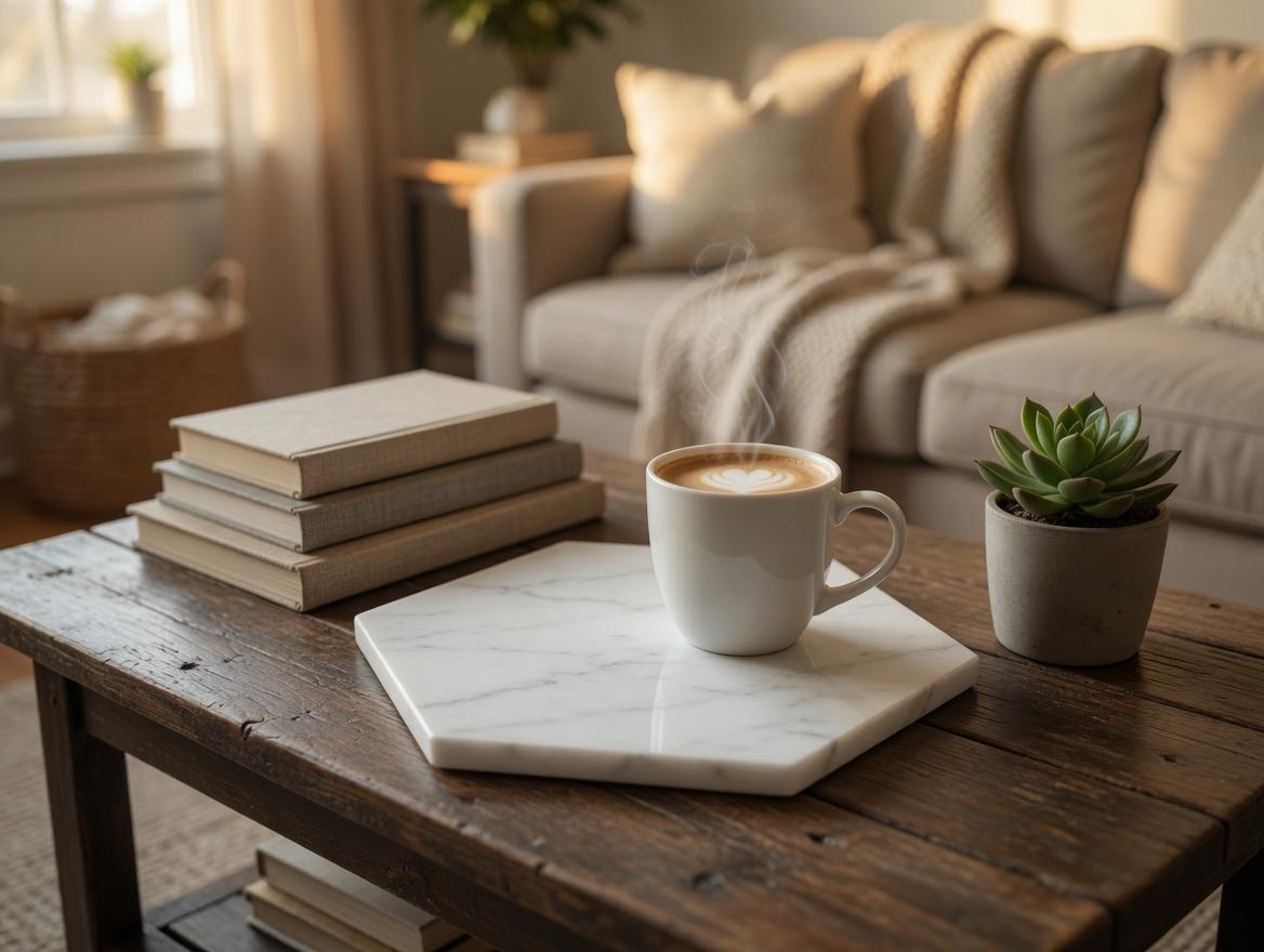 Large Mountain White Marble Trivets Up to 24 inches/ Tabletops / Decorative Marble Pieces in many shapes and sizes FREE SHIPPING