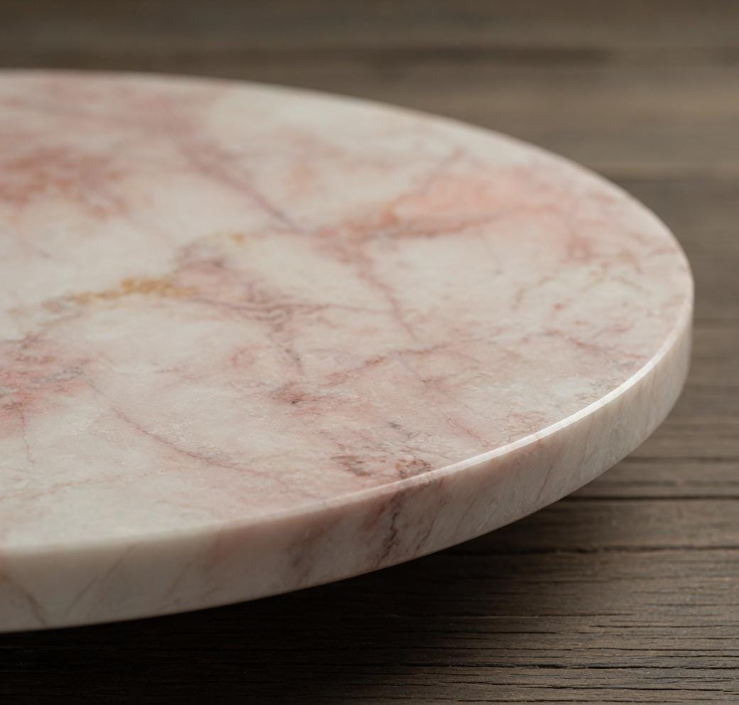 Handmade Stone Lazy Susan 12" diameter available in a variety of stone types perfect for an elegant addition for your table FREE SHIPPING.