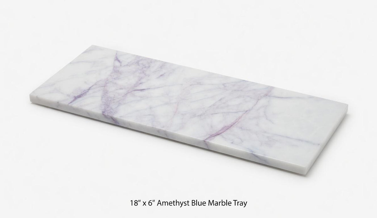 Marble Stone Handmade Charcuterie cheese tray serving tray 6"×18"  available in a variety of stone types and colors Free Shipping