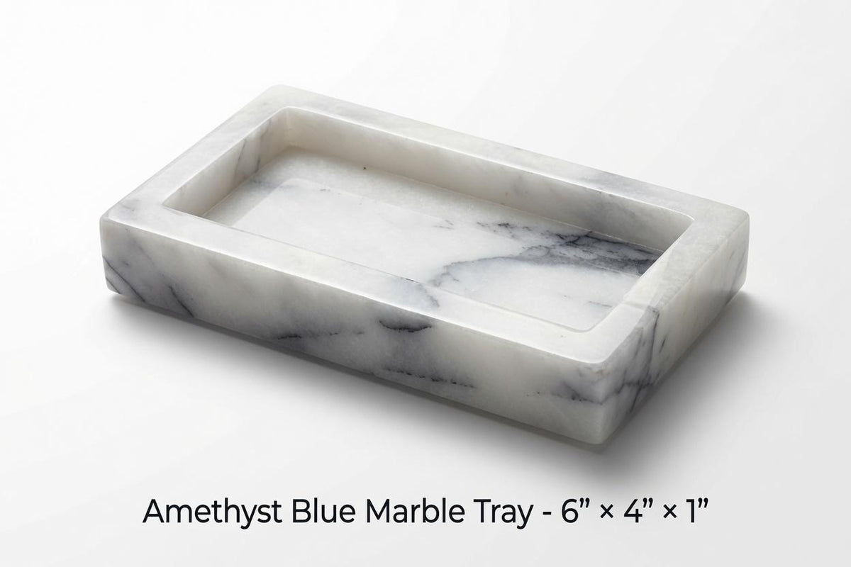 Marble/Granite Tray in your choice of sizes and stone types , perfect for your nightstand,  FREE SHIPPING