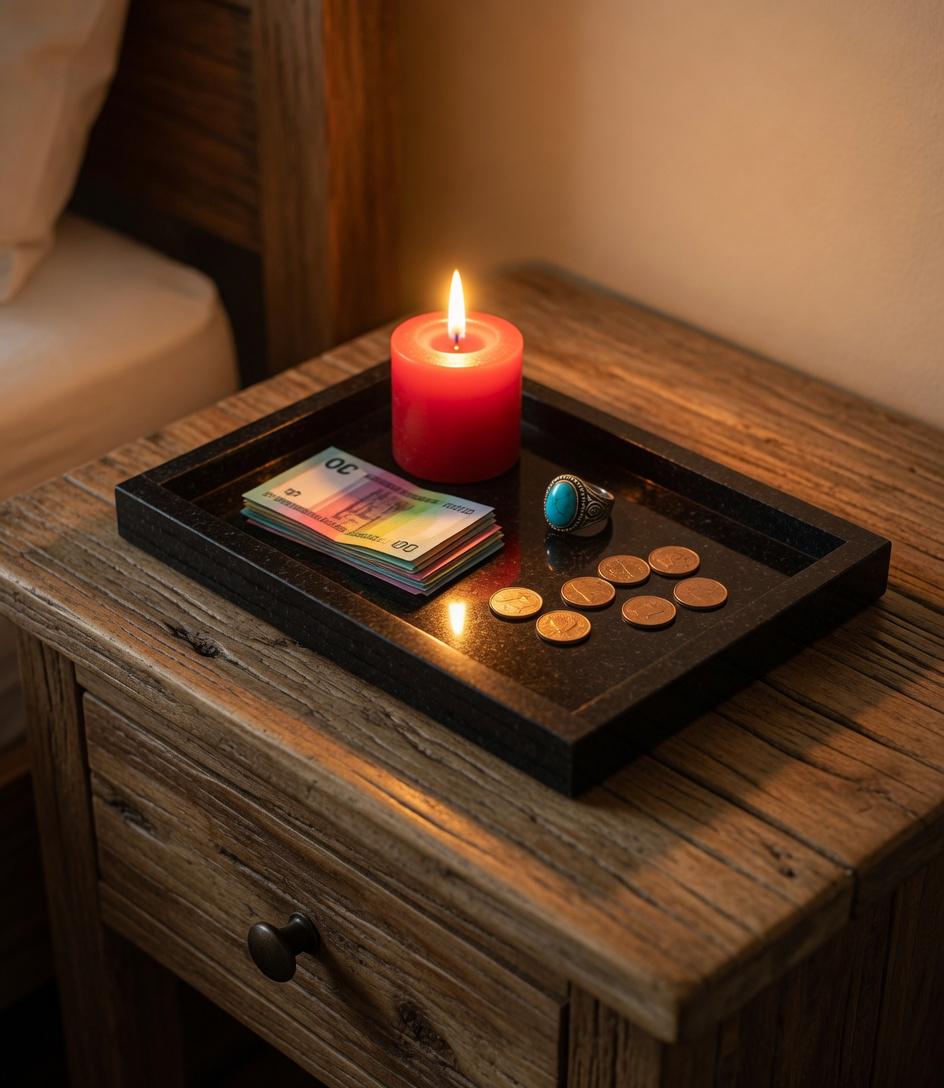 Handmade Absolute Black Granite Tray, Housewarming Gift 10"×6 3/4" height 1"