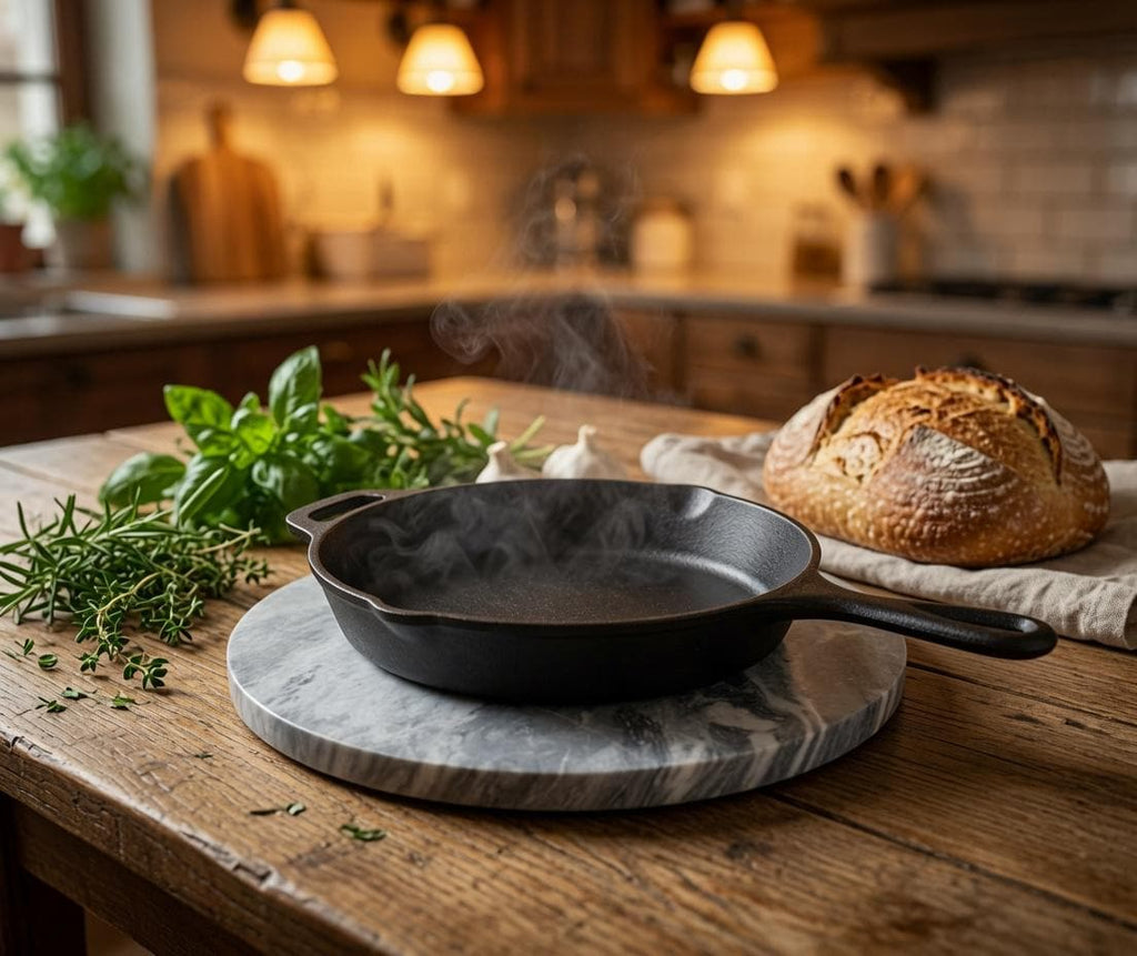 1" thick Bardiglio Gray marble Trivets 6",7",8",9",10",11",12",13",14",15",16" available in a variety of shapes