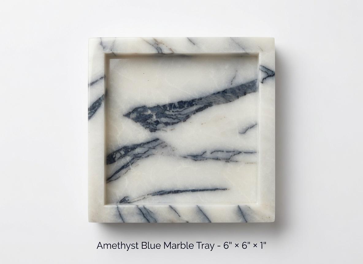 Marble/Granite Tray in your choice of sizes and stone types , perfect for your nightstand,  FREE SHIPPING
