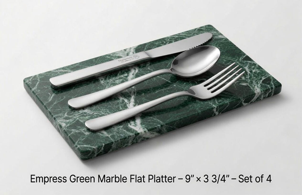 Silverware Platter(set of 4) Available in many stone types for your Silverware and elegant dinner service beautiful pieces for your flatware