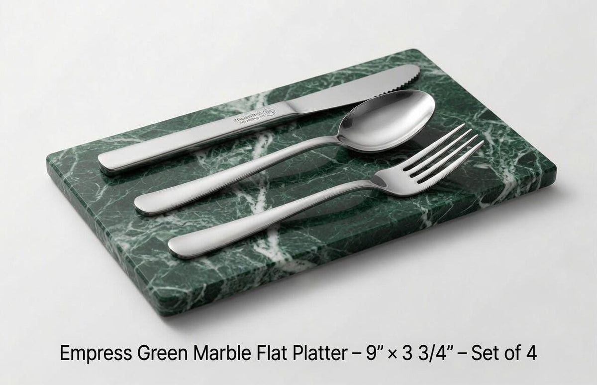 Silverware Platter(set of 4) Available in many stone types for your Silverware and elegant dinner service beautiful pieces for your flatware
