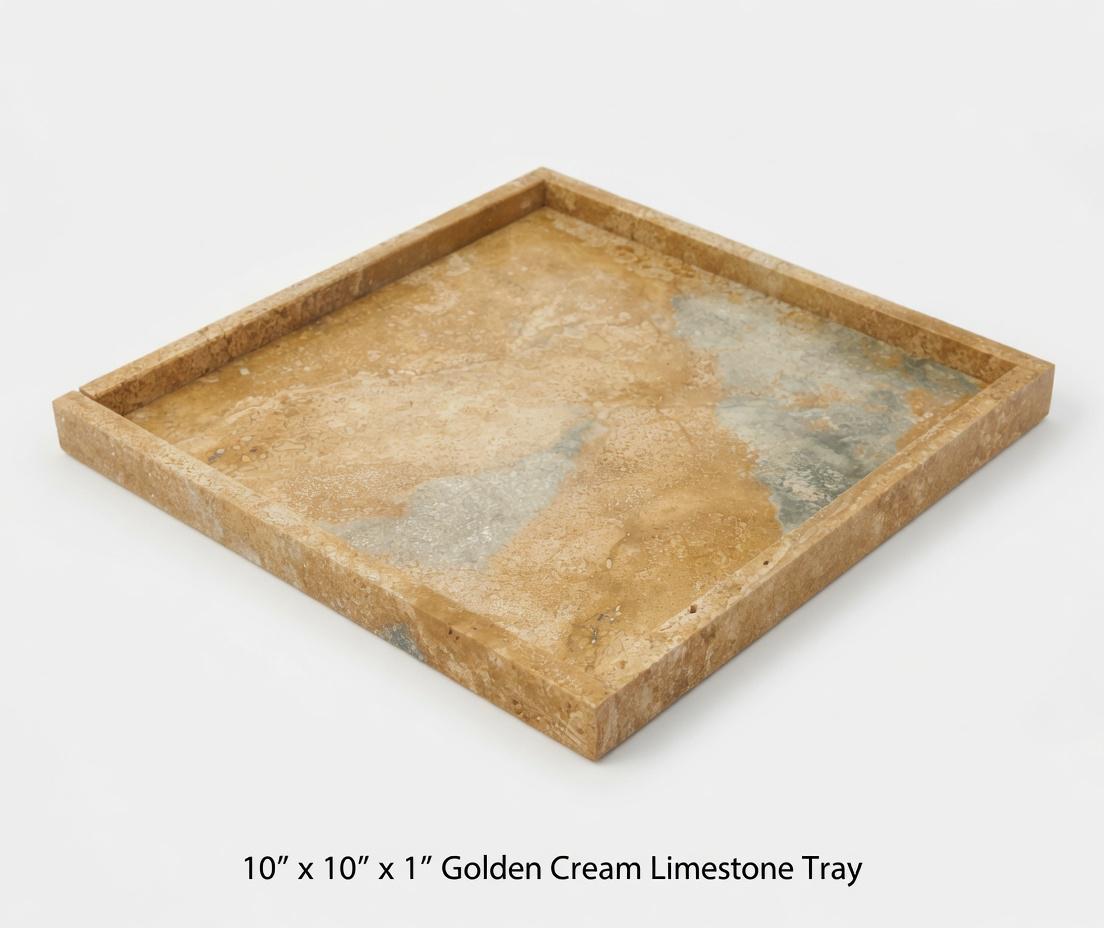10" Marble & Granite Tray, Charcuterie Board, Bathroom Decor