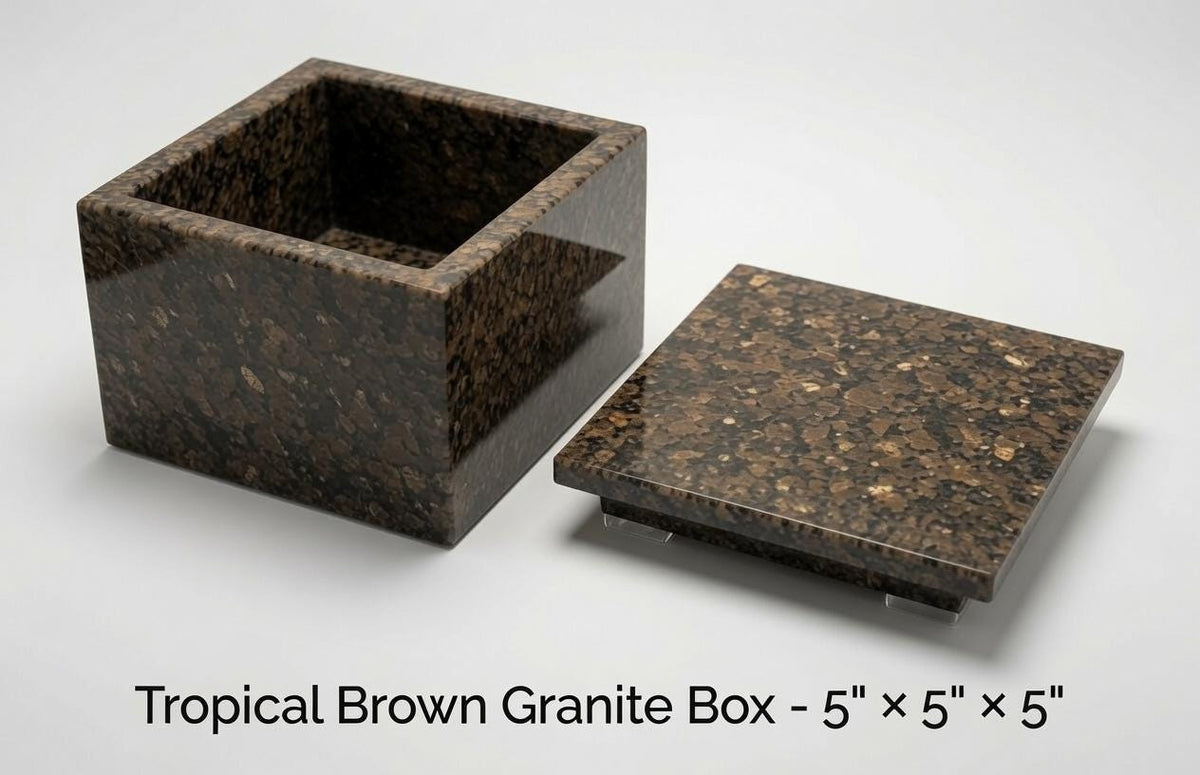 Handmade Marble Box 5"×5"×5" in a variety of stones beautifully polished inside and out very elegant storage solution free shipping
