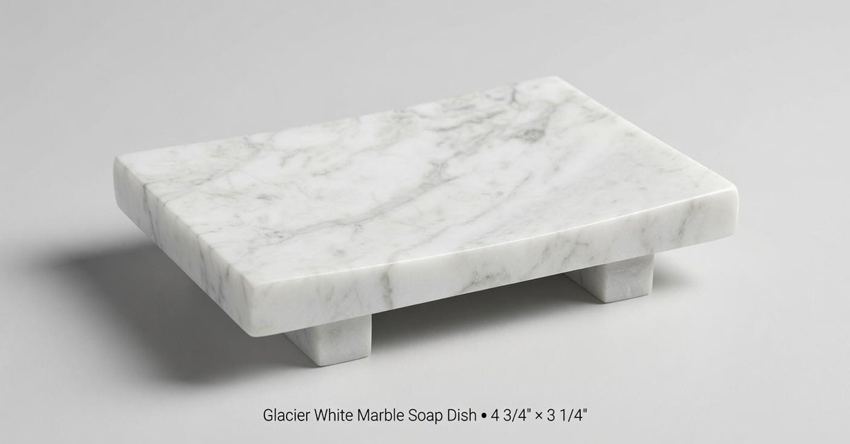 Handmade Marble soap dish 4 3/4"×3 1/4" available in many stone types canoe style shape solid or with drainage holes elegant bathroom
