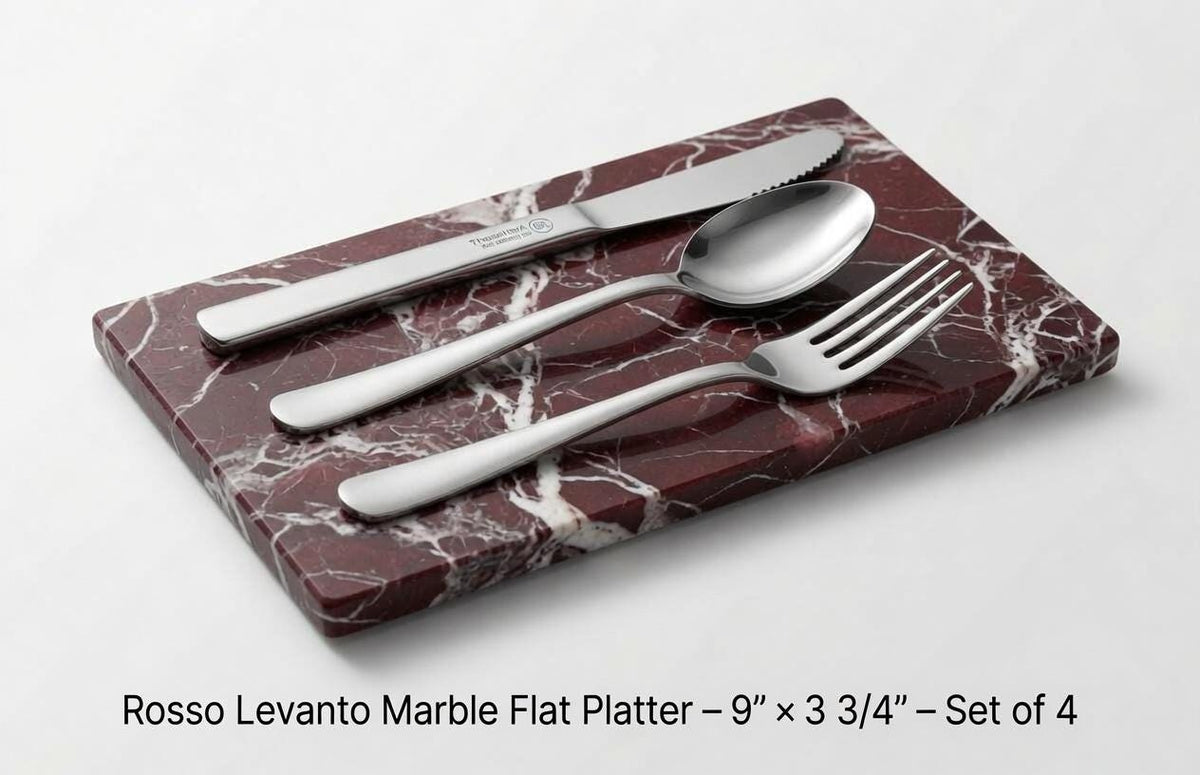 Silverware Platter(set of 4) Available in many stone types for your Silverware and elegant dinner service beautiful pieces for your flatware