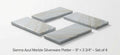 Sienna Azul Marble Silverware Platter(set of 4) for your Silverware and elegant dinner service beautiful pieces for your flatware