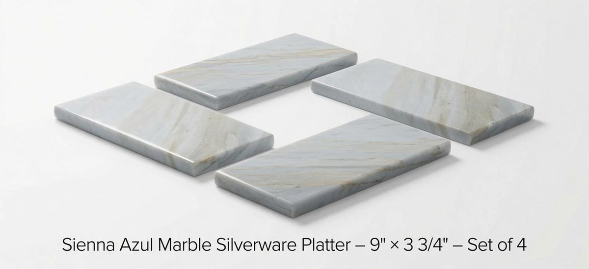 Silverware Platter(set of 4) Available in many stone types for your Silverware and elegant dinner service beautiful pieces for your flatware