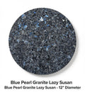 Blue Pearl Granite Lazy Susan 12" diameter  perfect for an elegant addition for your table FREE SHIPPING.