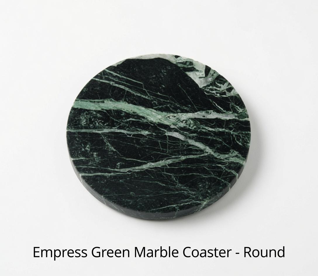 Handmade  Coasters available in variety of stone types  and in many colors  set of 4 round,  square, or 2 of each