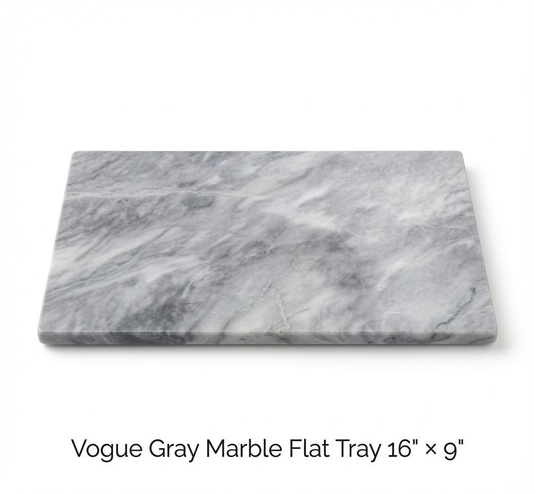 Handmade Stone Marble or Granite Tray 16" × 9" perfect for your centerpiece or beautiful decor. Free Shipping to USA