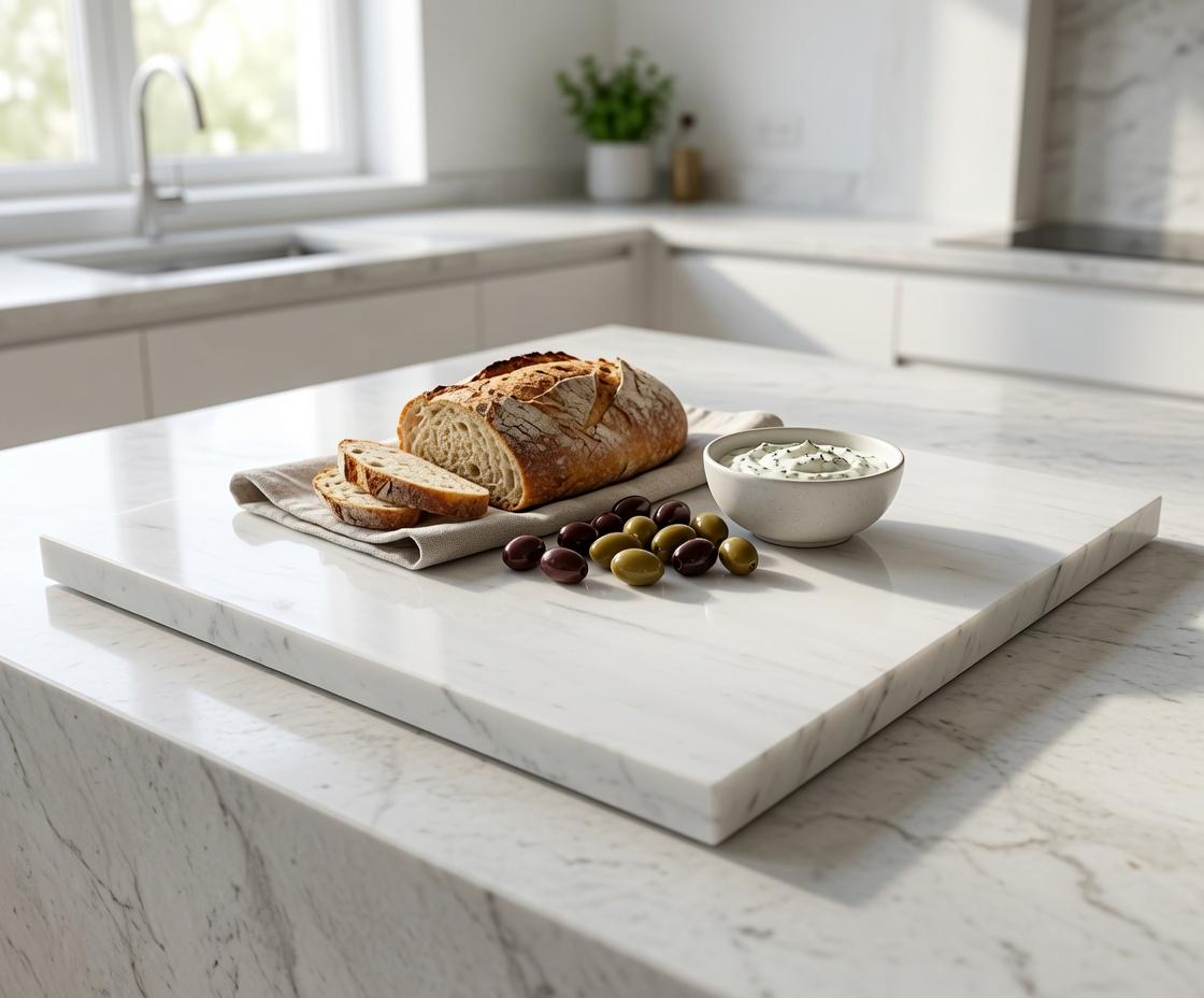 1" thick White Dolomite marble Squares 6",7",8",9",10",11",12",13",14",15",16" available, Trivets,  Art Pedestals. Free Shipping.